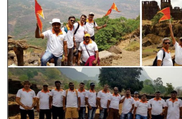Historical Raigad Fort cleanliness drive